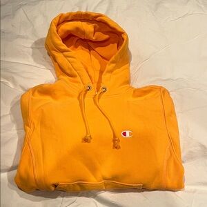 Champion Vibrant Orange Pullover Hoodie